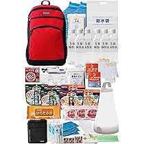 Amazon｜防災のミカタ 防災グッズ セット リュック 2人用 68点